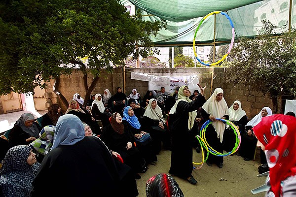 Gazze'de huzurevi mutluluğu