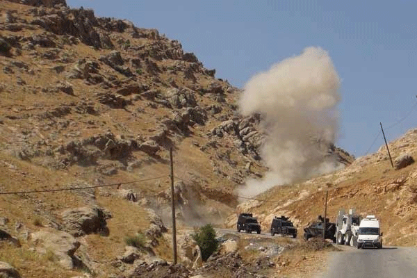 Silvan'da 145 kiloluk patlayıcı bulundu