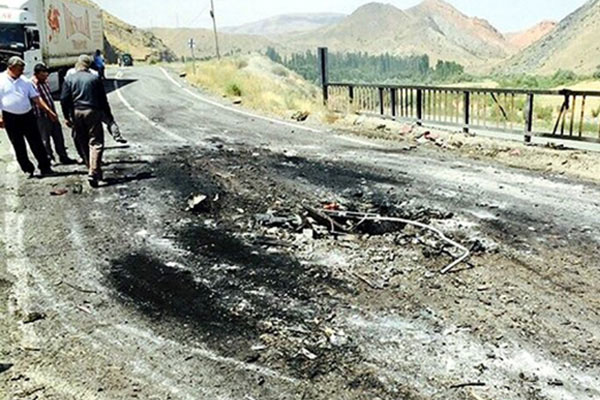 Kağızman-Karakurt karayolu kapatıldı