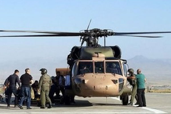 Sekiz askerin durumu ağır