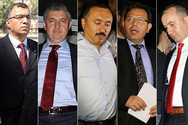 Tutuklu 4 savcı Ankara'da
