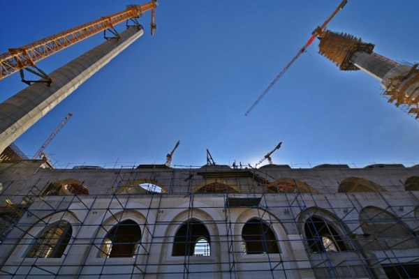 Çamlıca Camisi sona yaklaştı