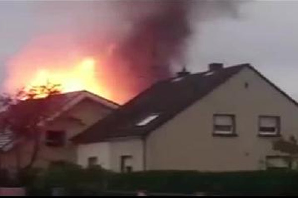 Almanya'da patlama: 21 yaralı