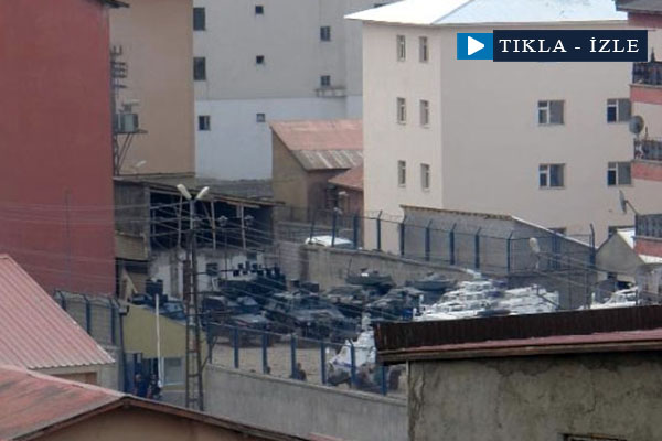 Yüksekova'da emniyet binasına roketli saldırı