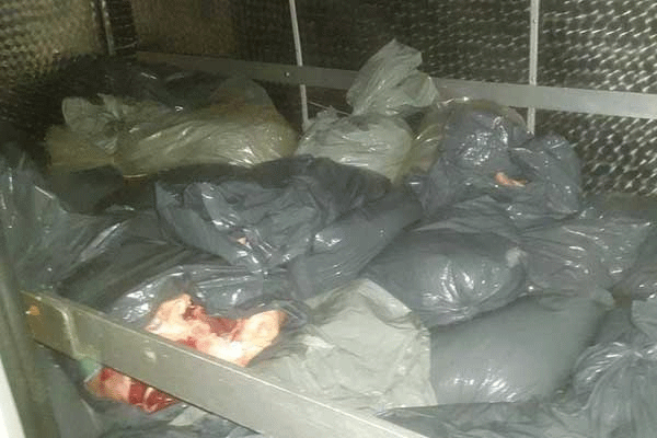 Edirne'de kaçak et operasyonu