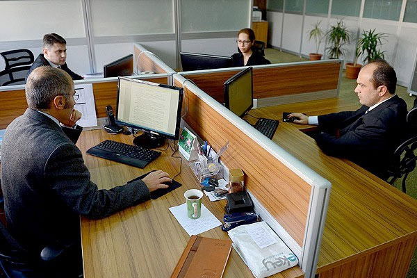 Edirne'de spor yapan memura jest