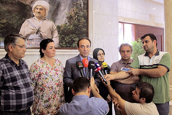 HDP heyeti Zergele'de inceleme yaptı