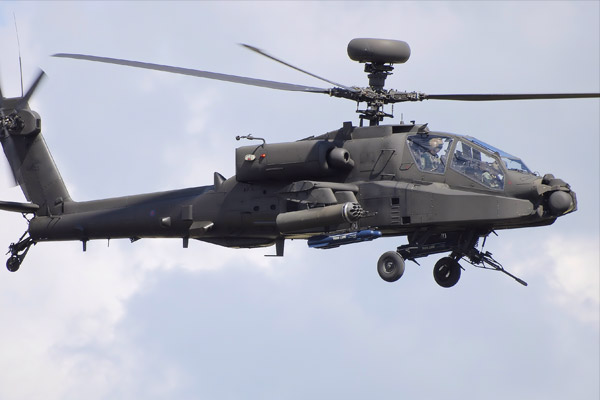 Afganistan'da askeri helikopter düştü