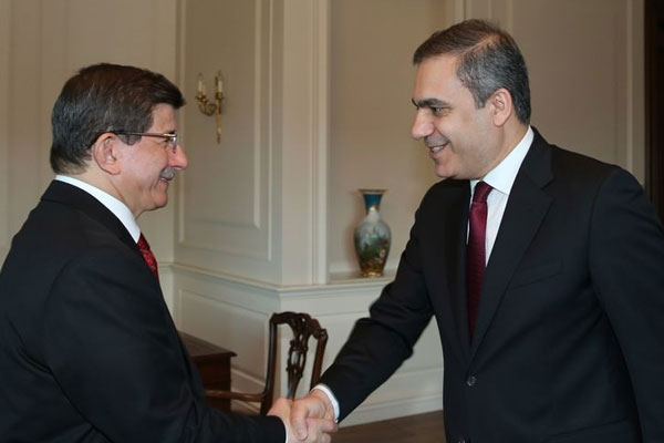 MİT Müsteşarı Hakan Fidan’la görüştü