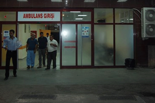 Askeri araç devrildi