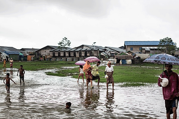 Myanmar'da sel: 74 ölü