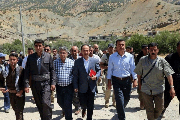 HDP heyeti Barzani ile görüştü