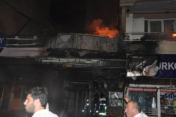 Restorana molotoflu saldırı