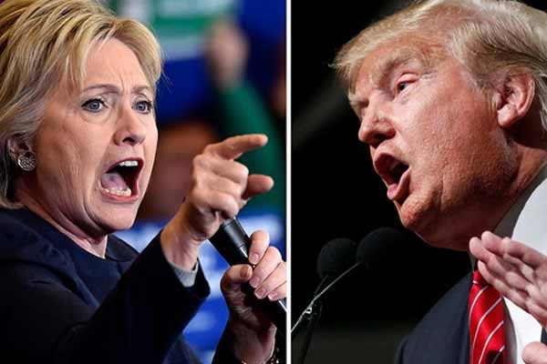 Trump ve Clinton karşı karşıya geliyor