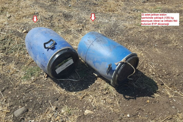 Diyarbakır'da EYP imha edildi