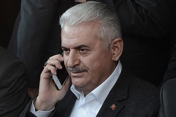 Yıldırım'dan Medvedev'e tebrik telefonu