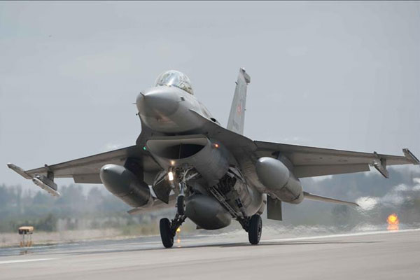 IŞİD'e ait 4 bina imha edildi