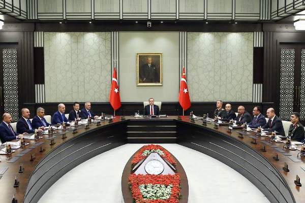 MGK toplantısı sona erdi