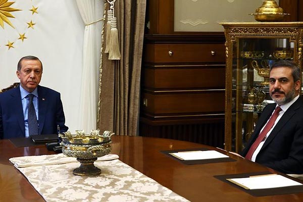 Erdoğan, MİT Müsteşarı Fidan'ı kabul etti