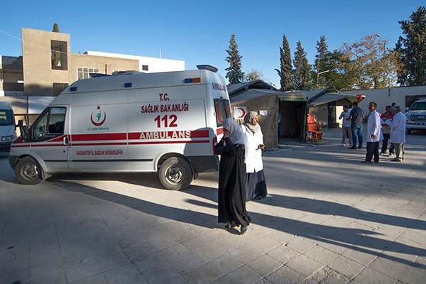 Cerablus'ta açılan hastane Suriyelilerin umudu oldu