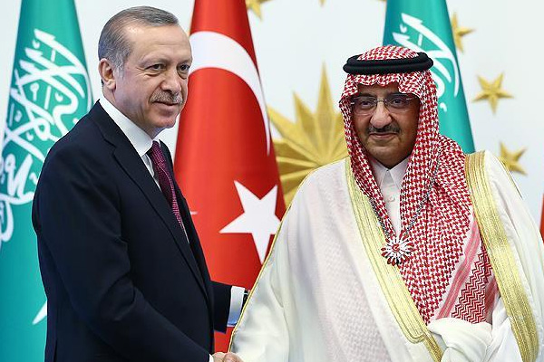 Erdoğan, Suudi Arabistan Veliaht Prensiyle görüştü