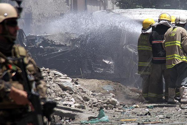 Afganistan'da bombalı saldırı