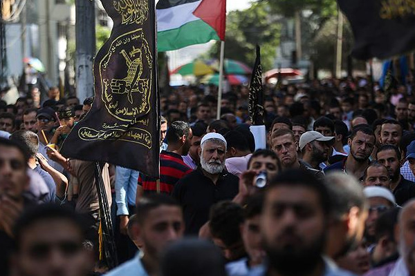 Filistin ayaklanmasının 1. yılı Gazze'de anıldı