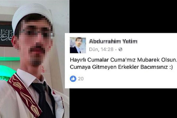 İmam özür diledi