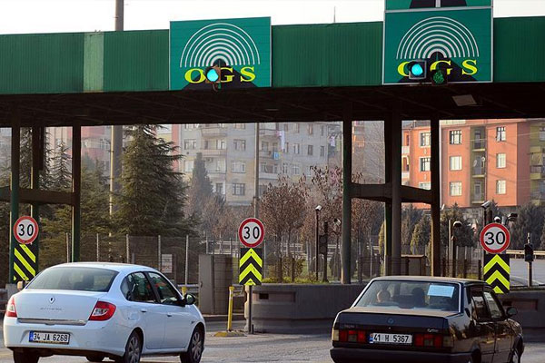 Mahmutbey gişelerine serbest geçiş sistemi