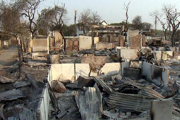 Müslümanlar hala evlerine dönemiyor