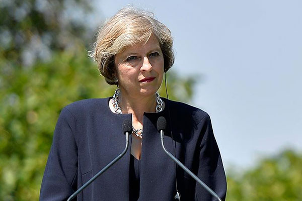 May: AB ile müzakere tümsekli yol