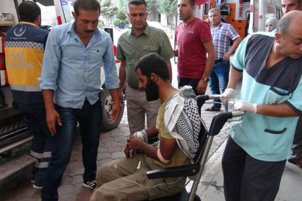 14 ÖSO askeri tedavi için Kilis'e getirildi