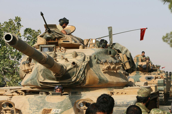 TSK'dan IŞİD'e operasyon