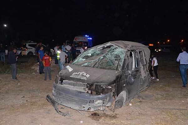Batman’da trafik kazası: 1 ölü, 9 yaralı