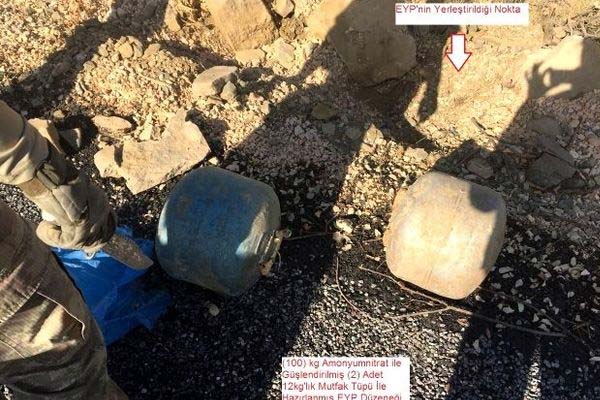 Diyarbakır'da yola döşenen patlayıcı imha edildi