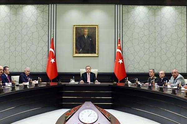 Erdoğan başkanlığında güvenlik zirvesi