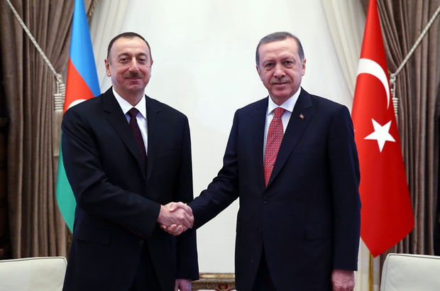 Erdoğan, Aliyev ile görüştü