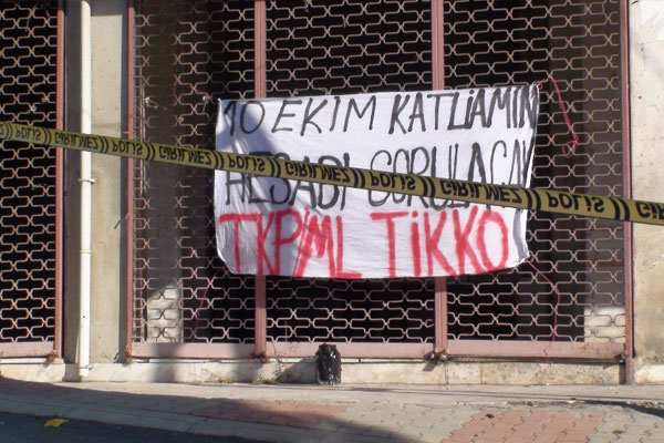 İstanbul’da bombalı pankart alarmı