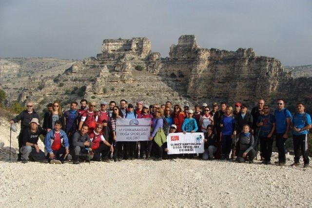 AFDOS üyeleri, Uşak'taki Ulubey Kanyonu'nu gezdi