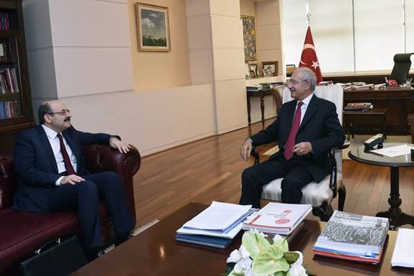 Kılıçdaroğlu YÖK Başkanı ile görüştü