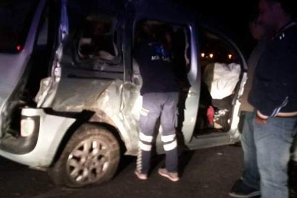 Denizli’de kaza: 2 ölü, 3 yaralı