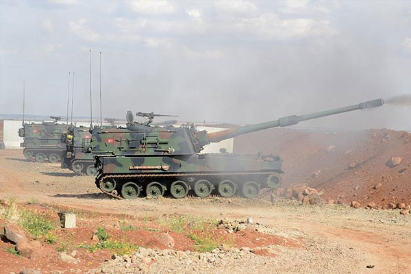 TSK 91 IŞİD hedefini vurdu