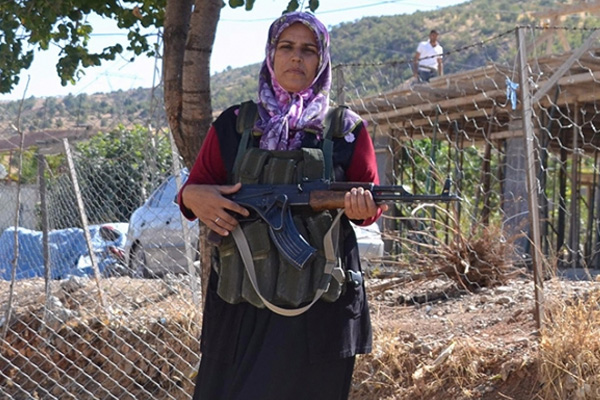 5 çocuk annesi kadın 9 yıldır gönüllü koruculuk yapıyor