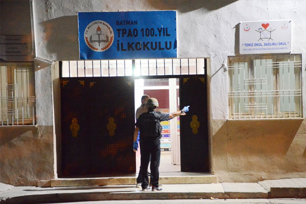 Batman’da 4 ayrı noktaya ses bombası atıldı