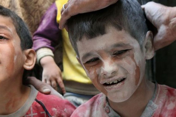 Halep'e hava saldırısı düzenlendi