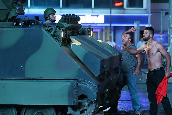 ''Darbe başarılı olsaydı tepkileri Mısır'daki gibi olacaktı''