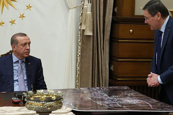 Erdoğan, Gökçek'i kabul etti