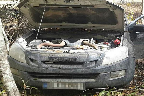Bitlis'te bomba yüklü araç imha edildi