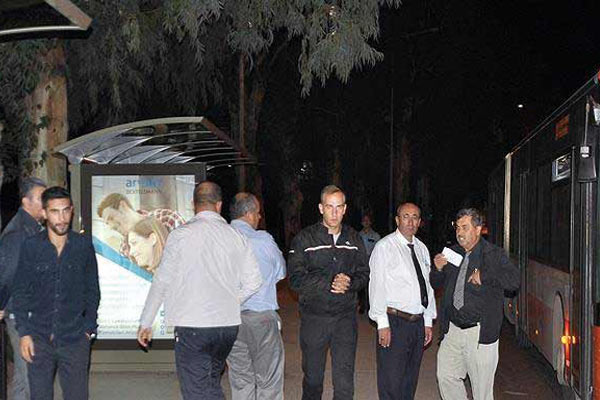 Belediye otobüsünde tinerci dehşeti