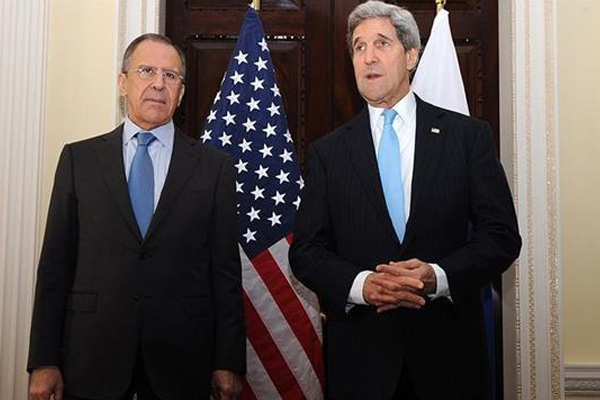 Kerry ve Lavrov ilk kez yüz yüze
